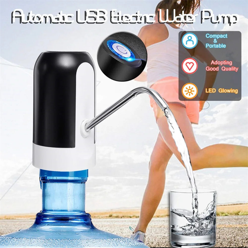 AquaFlow Electric Portable Water Dispenser Pump - Quench Your Thirst Anywhere