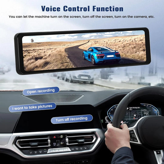 Drive Smarter, GPS-Enabled Car DVR Dash Cam with Bluetooth Connectivity!