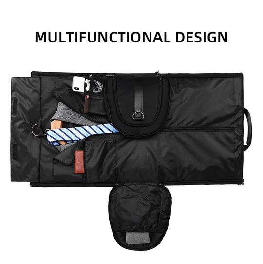 Expand-a-Closet The expandable travel bag with a zip-out wardrobe