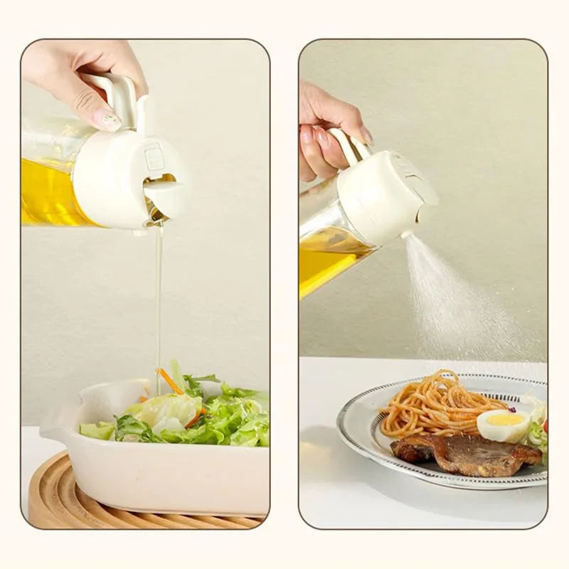 GourmetGlide 2-in-1 Olive Oil Spray Precision Cooking, Every Time