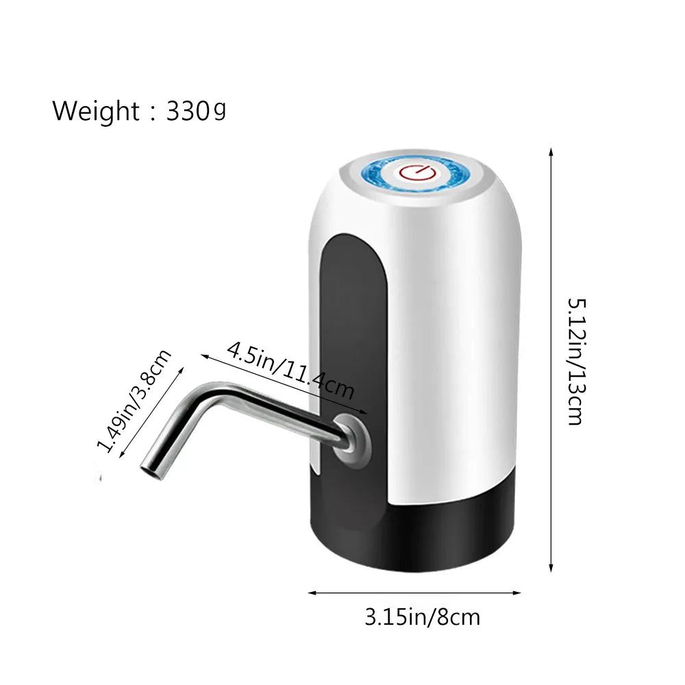 AquaFlow Electric Portable Water Dispenser Pump - Quench Your Thirst Anywhere