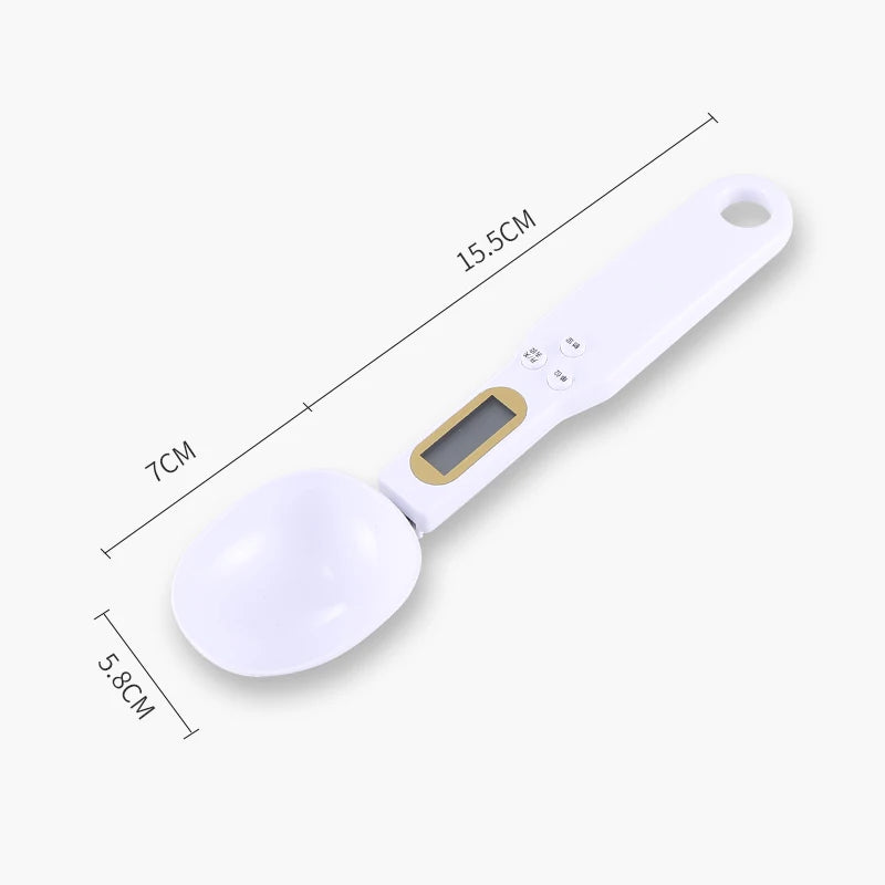 Chef'sHelper Mini Spoon Scale Digital Kitchen Scale - Precision for Perfect Recipes