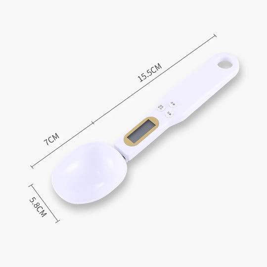 Chef'sHelper Mini Spoon Scale Digital Kitchen Scale - Precision for Perfect Recipes