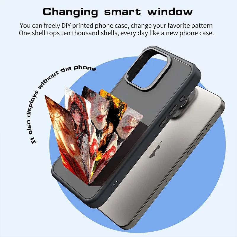 Personalize & Protect NFC Smart Phone Cases with E Ink Screen